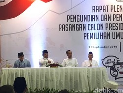 Jokowi-Maruf Amin vs Prabowo-Sandiaga Diadu di 5 Debat Capres