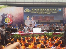 Ribuan Tersangka Diamankan Polda Jatim dalam Operasi Sikat Semeru