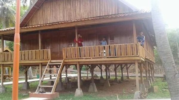 Foto: Tak Sembarangan Bangun Rumah Tradisional di Bima