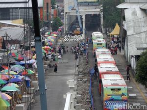 Semrawut Tanah Abang yang Pelan-pelan Dibenahi Anies Semrawut Tanah Abang yang Pelan-pelan Dibenahi Anies