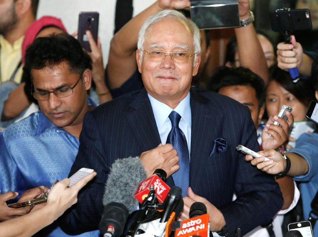 Ditangkap Usai Aksi 812, Najib Didakwa Besok Bersama Eks Bos 1MDB