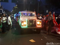 Jokowi-Maruf akan Naik Mobil Hias dari Tugu Proklamasi Menuju KPU