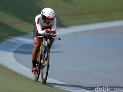 M Fadli dan Saori Sama-sama Raih Perak Balap Sepeda