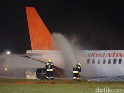 Bandara Semarang Gelar Simulasi Darurat hingga Tengah Malam Tadi