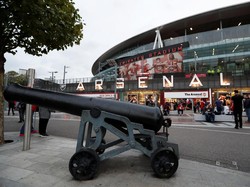 Suasana Emirates Stadium sebelum pertandingan Arsenal vs Vorskla di Matchday I Liga Europa dimulai. (Peter Cziborra/Reuters_