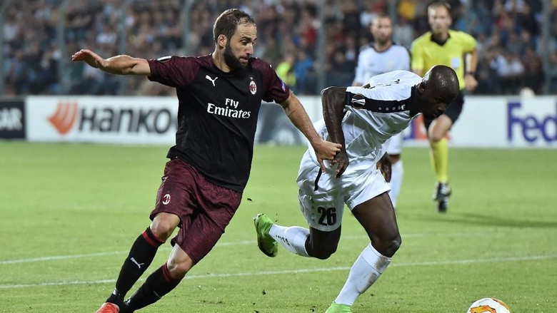 Hasil Liga Europa: AC Milan Menang Tipis di Kandang Dudelange Hasil Liga Europa: AC Milan Menang Tipis di Kandang Dudelange