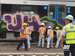 Polisi Kantongi Ciri-ciri Pelaku Vandalisme MRT di Lebak Bulus