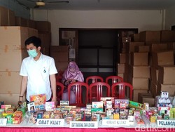 BPOM Gerebek 4 Gudang Obat Tradisional Ilegal