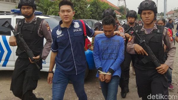 Ini Dia Tampang Pembunuh Gadis Cilik di Karawang