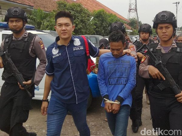Ini Dia Tampang Pembunuh Gadis Cilik di Karawang