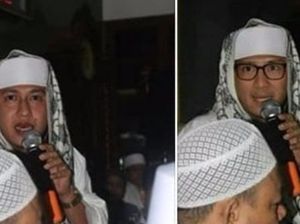 Foto Habib Sandiaga Editan, Aslinya Wajah Habib Bahar bin Smith