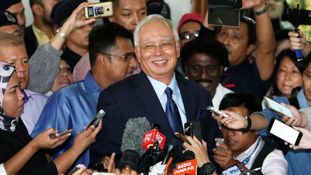 Mantan PM Malaysia Najib Razak Didakwa Kasus Pencucian Uang
