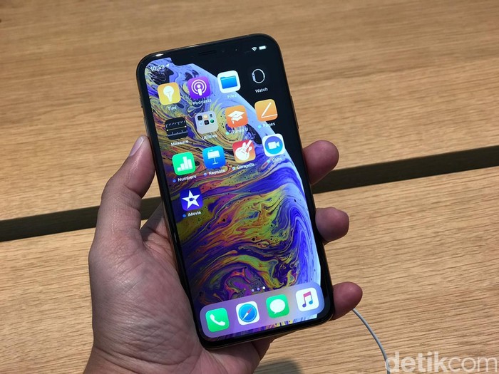 iPhone XS. Foto: detikINET/Adi Fida Rahman