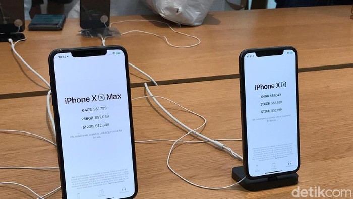 iPhone XS dan iPhone XS Max punya dua fitur tersembunyi (Foto: detikINET/Adi Fida Rahman)