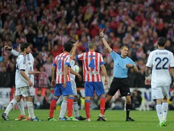 Ronaldo mendapat kartu merah langsung saat Real Madrid jumpa Atletico Madrid di Copa Del Rey 2012/2013. (Foto: Denis Doyle/Getty Images)