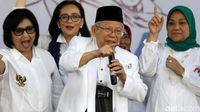 Maruf Amin Terima Dukungan dari Perempuan Indonesia