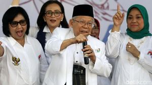 Maruf Amin Terima Dukungan dari Perempuan Indonesia