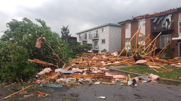 Ibu Kota Kanada Dihantam Tornado 190 Kilometer per Jam