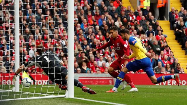 Hasil Liga Inggris: Bungkam Southampton, Liverpool Puncaki Klasemen