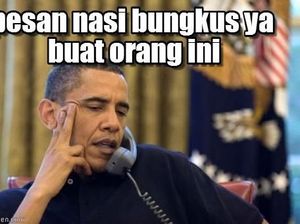 Bukan Kenyang, 10 Meme Nasi Bungkus Ini Malah Bikin Dahi Berkerut