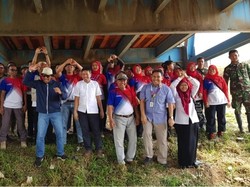 Aksi Nyata Gerakan Revolusi Mental Kemenko PMK di Sungai Citarum