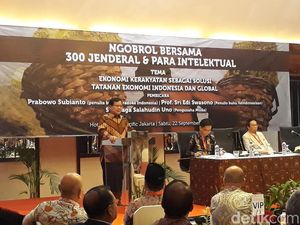 Prabowo: Pelemahan Rupiah Cerminan Ekonomi Lemah