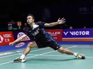 Atasi Chou Tien Chen, Anthony ke Final China Terbuka Atasi Chou Tien Chen, Anthony ke Final China Terbuka