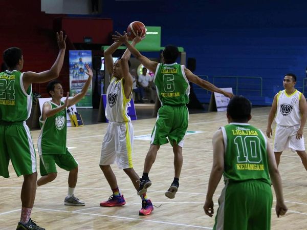 24 Tim Ramaikan Liga Basket Jasa Keuangan