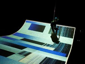 Kerennya Arena Skateboard Bermandikan Cahaya