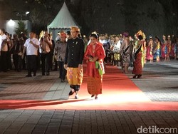 Jokowi Resmikan Patung GWK, Luhut hingga Megawati Hadir