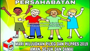 Ramai-ramai Tebar Kedamaian Jelang Pilpres 2019