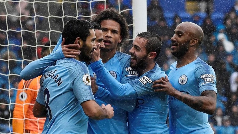 Hasil Liga Inggris: Mahrez Dua Gol, City Bantai Cardiff 5-0 Hasil Liga Inggris: Mahrez Dua Gol, City Bantai Cardiff 5-0