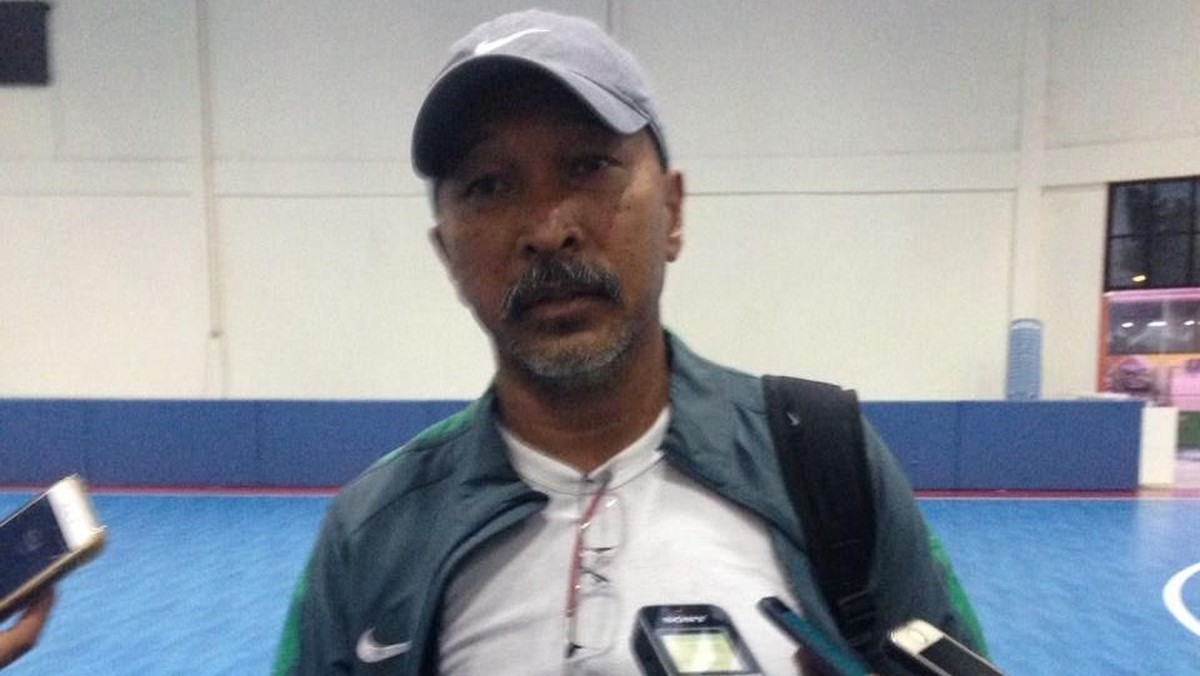Pelatih timnas Indonesia U-16 Fakhri Husaini (Foto: Lucas Aditya)