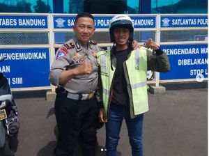 Tak Menyerah Usai Gagal 7 Kali, Akhirnya Pria Ini Lulus Ujian SIM