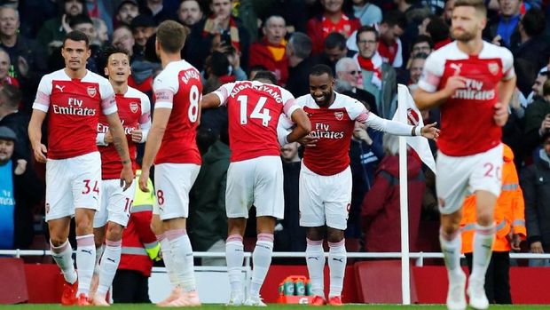Arsenal bisa tampil percaya diri lantaran menuai hasil baik dalam 13 laga terakhir.