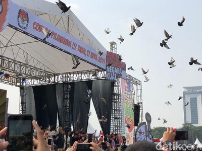 Potret Deklarasi Kampanye Damai: Pemilu 2019 Tanpa Hoax dan SARA!