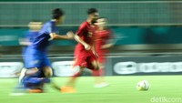 Di Stadion Pakansari, Cibinong, Kabupaten Bogor, Minggu (29//2018), Indonesia tertinggal dua kali di laga tersebut. Kedua tim saling berbalas gol di tiap babak.