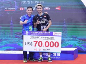 Anthony Juara China Terbuka, Pelatih: Itu Balasan Latihan Keras dan Perjuangan Anthony Juara China Terbuka, Pelatih: Itu Balasan Latihan Keras dan Perjuangan