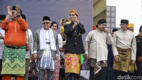 Melihat Lagi Momen Unik Deklarasi Kampanye Damai di Monas