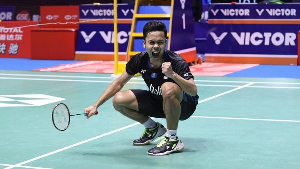 Anthony Ginting Jawara China Terbuka 2018