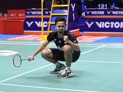 Detik-detik Anthony Ginting Juara China Open 2018