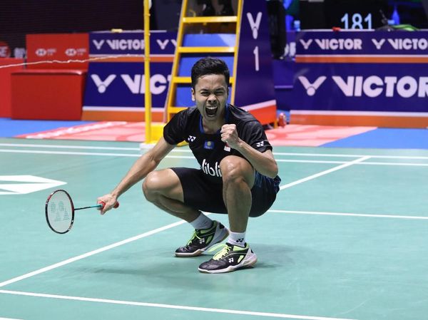 Anthony Ginting Jawara China Terbuka 2018