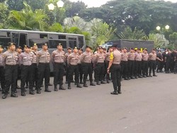Personel Gabungan TNI-Polri Mulai Berjaga Jelang Kampanye Damai