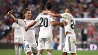 Real Madrid tidak pernah terlewat jika muncul rumor kepergian pemain bintang dari klub top Eropa lainnya. Pun begitu pada kasus Pogba ini. Setelah gagal mendapatkan Neymar, Madrid punya uang yang dibutuhkan untuk mengangkut Pogba berapapun harganya. (REUTERS/Susana Vera.)
