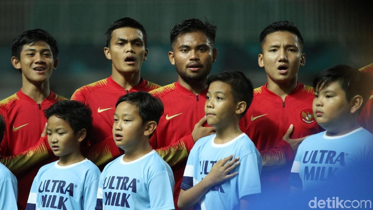 Timnas Indonesia U-19 di salah satu laga sebelum Piala Asia U-19 2018. (Foto: Rifkianto Nugroho/detikcom)