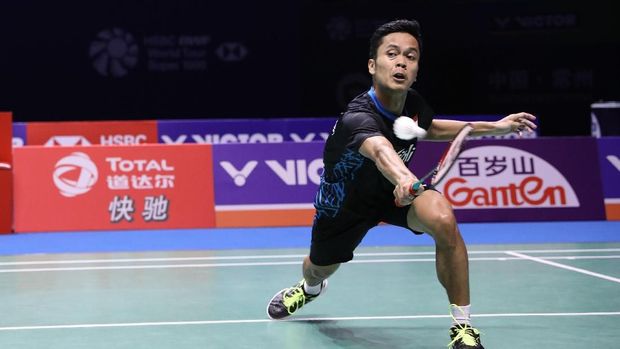 Anthony Ginting sudah menelan dua kekalahan di BWF World Tour Finals.