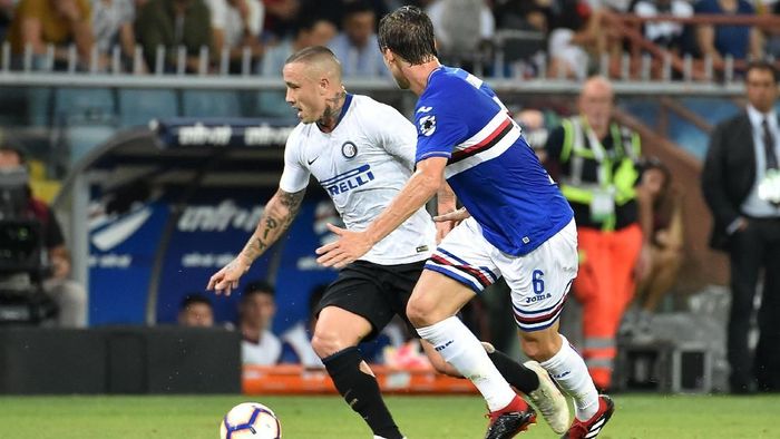 Inter Milan menang dramatis atas Sampdoria (Paolo Rattini/Getty Images) Inter Milan menang dramatis atas Sampdoria (Paolo Rattini/Getty Images)