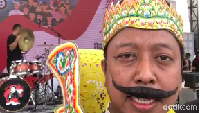 Foto: Rommy Koco, Ketum PPP Berkostum Gatot Koco