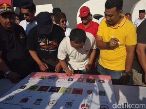 Seluruh Parpol di Banten-Sulsel Sepakat Ciptakan Pemilu Damai