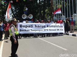 Tuntut Realisasi Tunjangan, Anggota BPD Luruk Pemkab Sidoarjo